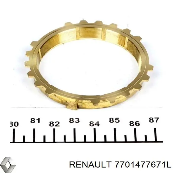 Купить 7701477671L Renault (RVI) Трос коробки передач