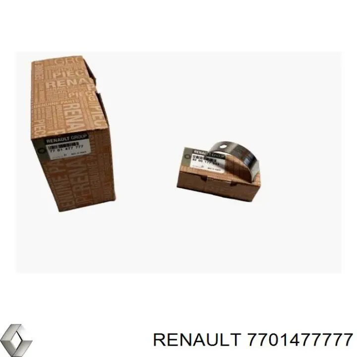 Вкладыши коленвала коренные, стандарт (STD) Renault (RVI) 7701477777 цена, от 128.50 USD