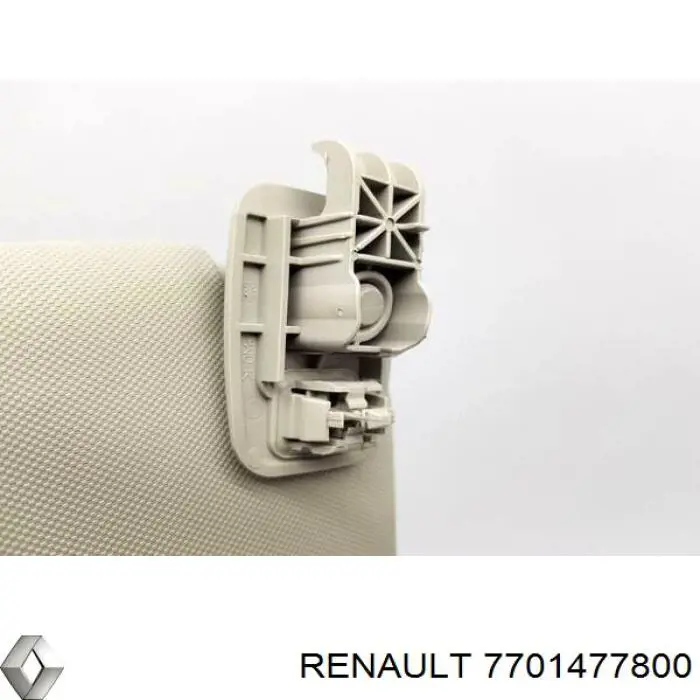 Козырек солнцезащитный на Renault Trafic II 