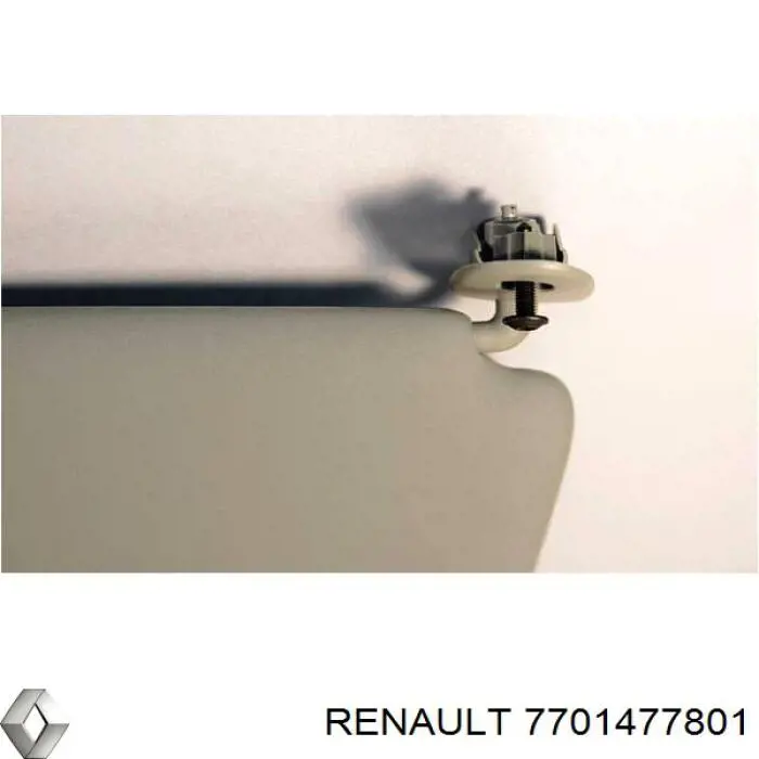 7701477801 Renault (RVI) pala contra o sol