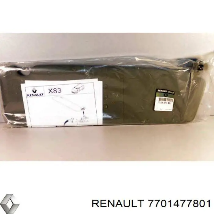 Купить 7701477801 Renault (RVI) Козырек солнцезащитный
