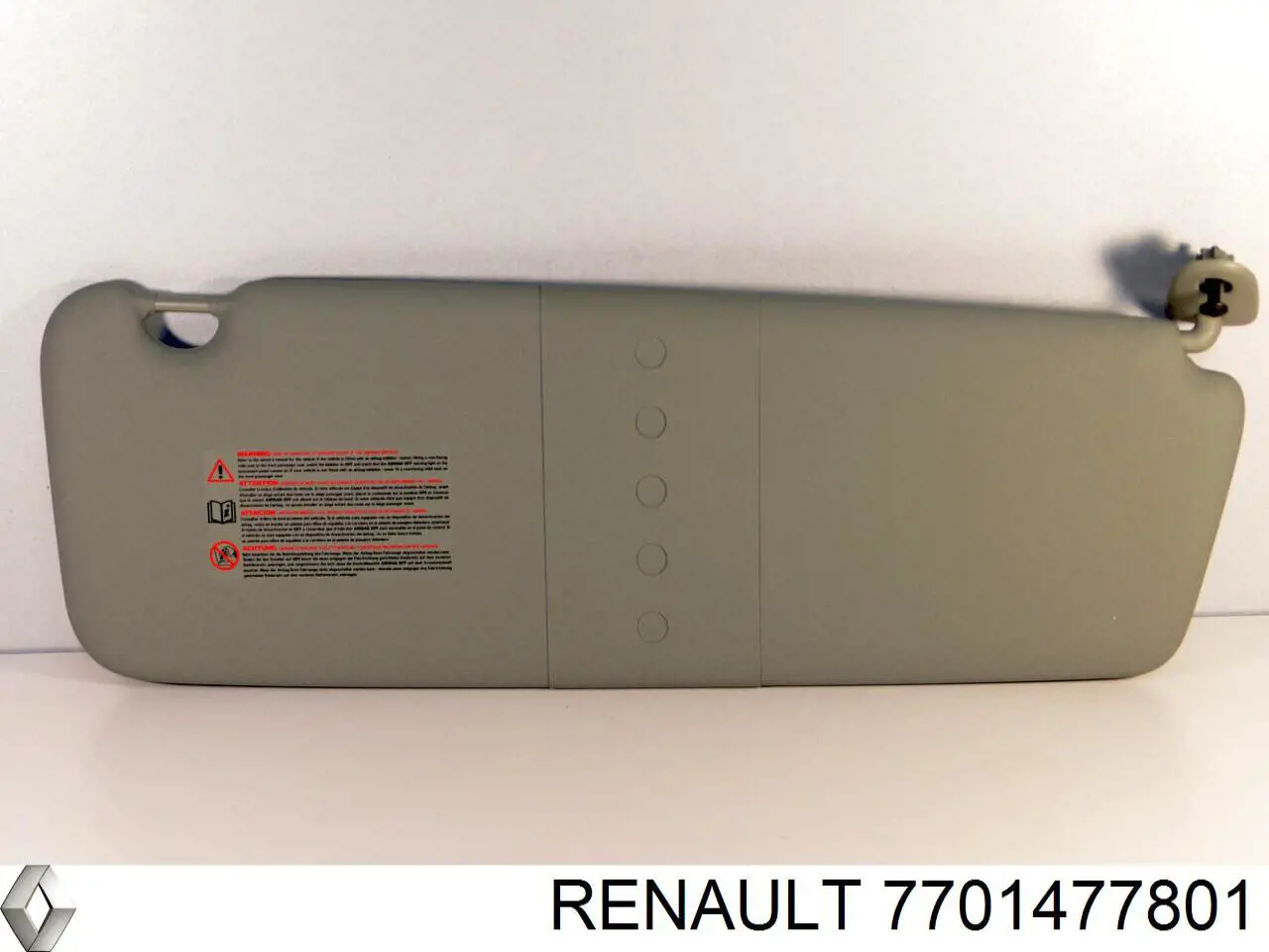Козырек солнцезащитный автомобиля Renault (RVI) 7701477801 цена, от 5.07 USD