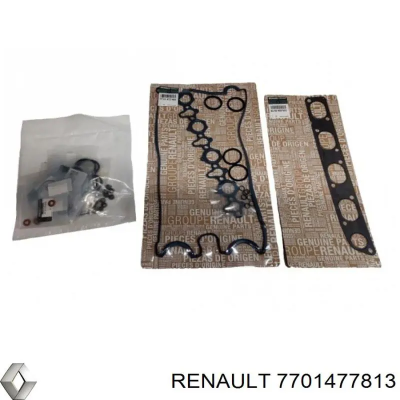 Верхний комплект прокладок двигателя 7701477813 Renault (RVI)