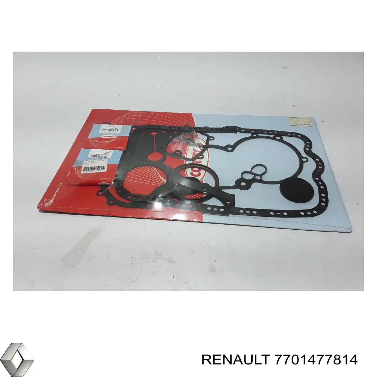 7701477814 Renault (RVI) kit inferior de vedantes de motor