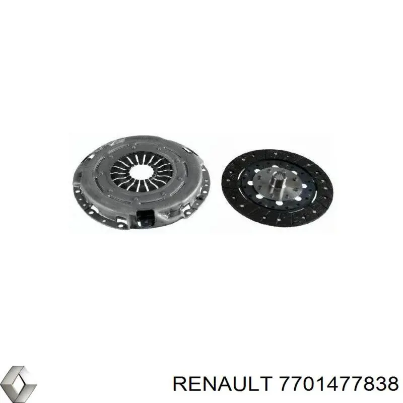 Сцепление 7701477838 Renault (RVI)