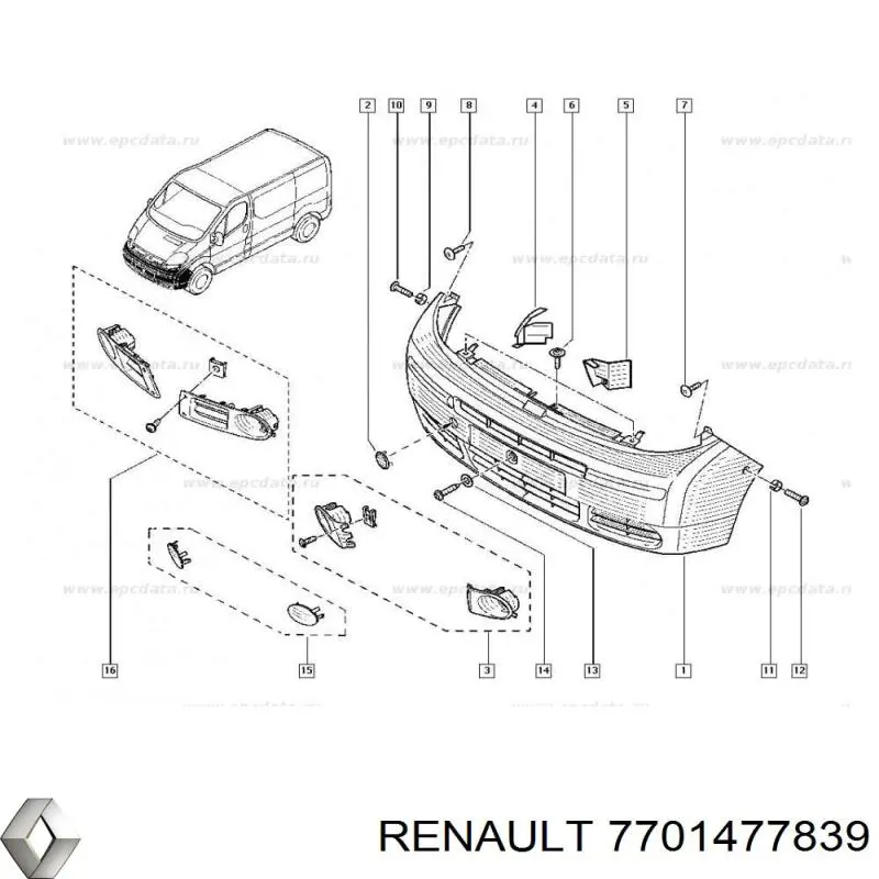 Купить 8200536941 Renault (RVI) Сапун КПП
