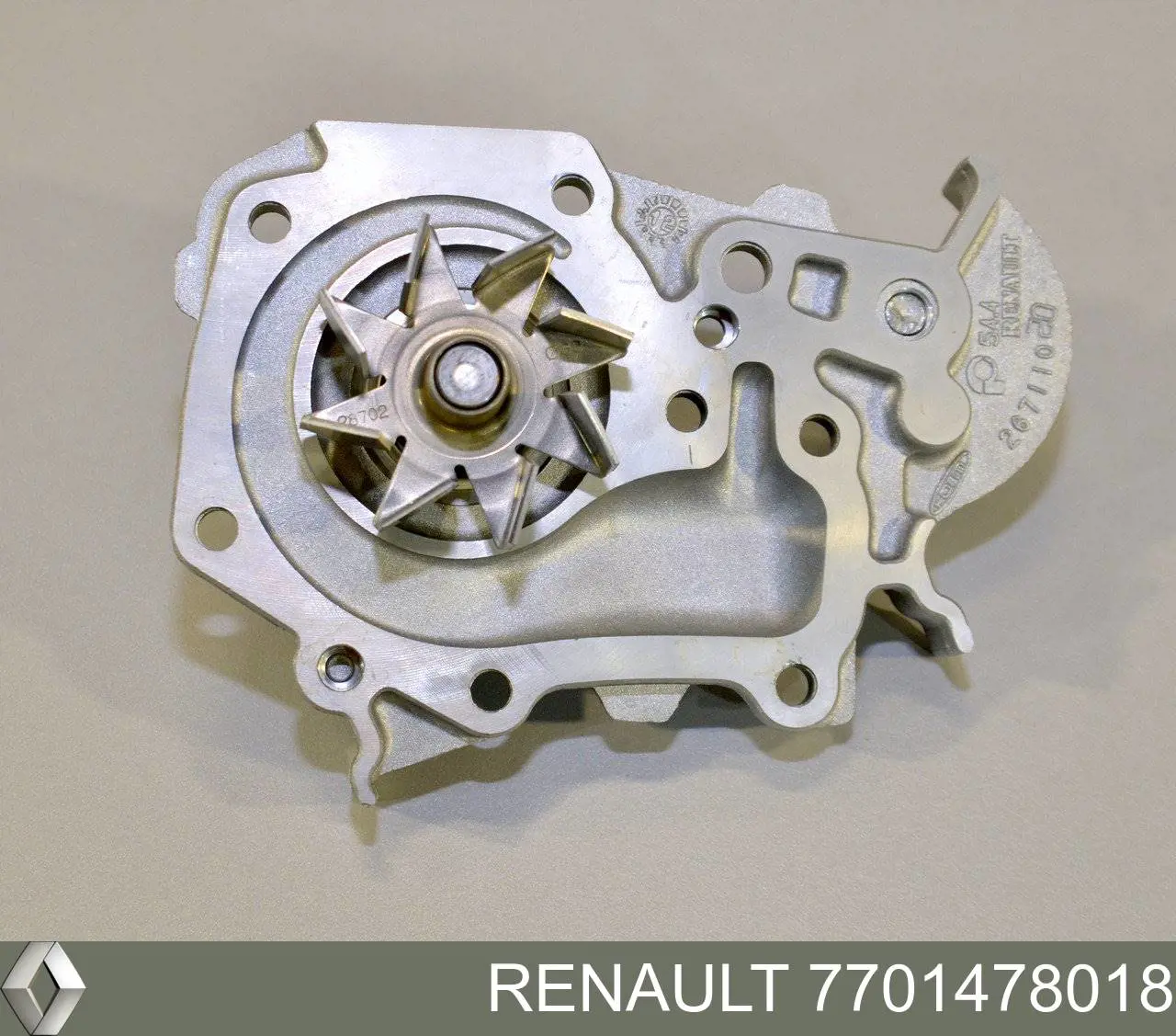 7701478018 Renault (RVI) Насос водяной