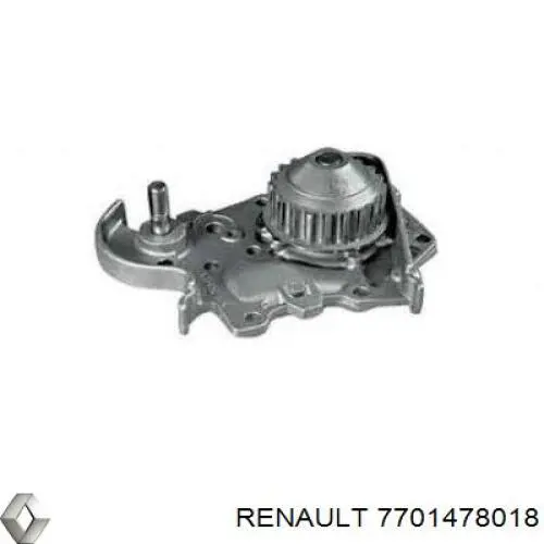 Помпа 7701478018 Renault (RVI)