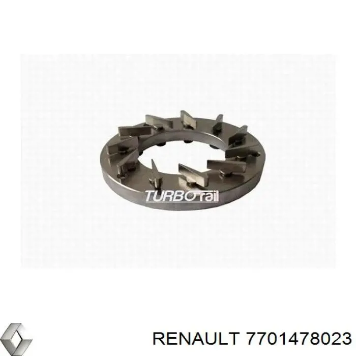7701478023 Renault (RVI) турбина