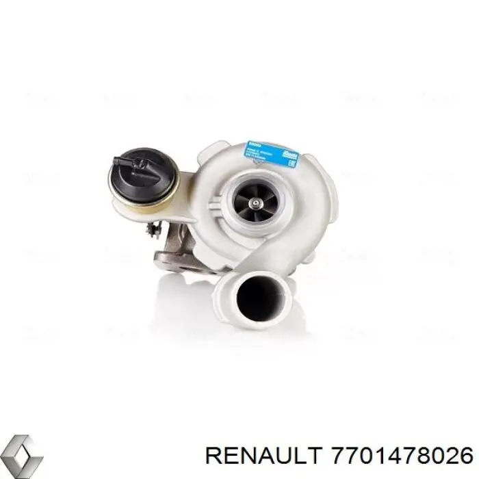 7701478026 Renault (RVI) турбина