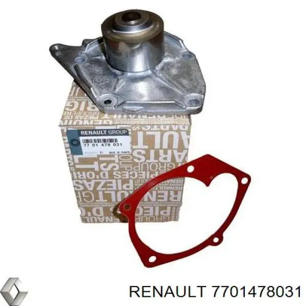 Помпа охлаждения Renault (RVI) 7701478031 цена, от 51.68 USD