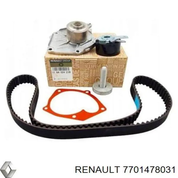 Помпа 7701478031 Renault (RVI)