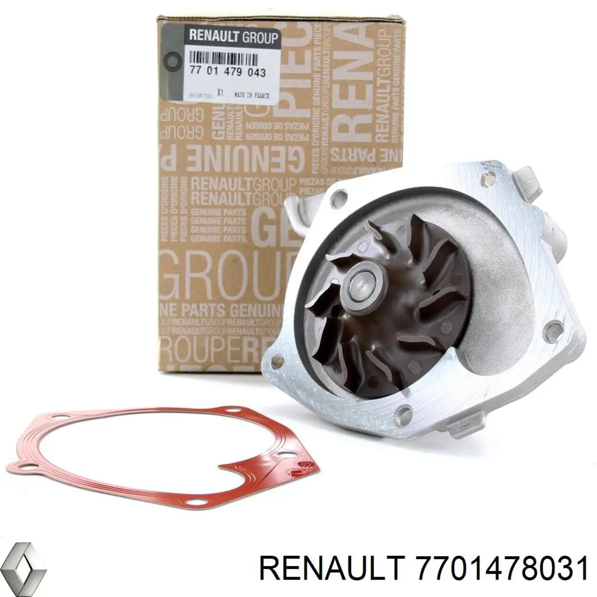 Помпа 7701478031 Renault (RVI)