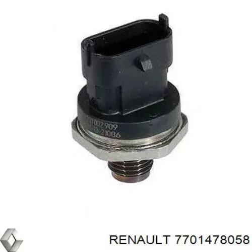 Купить 7701478058 Renault (RVI) Датчик давления топлива