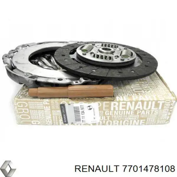 Сцепление 7701478108 Renault (RVI)