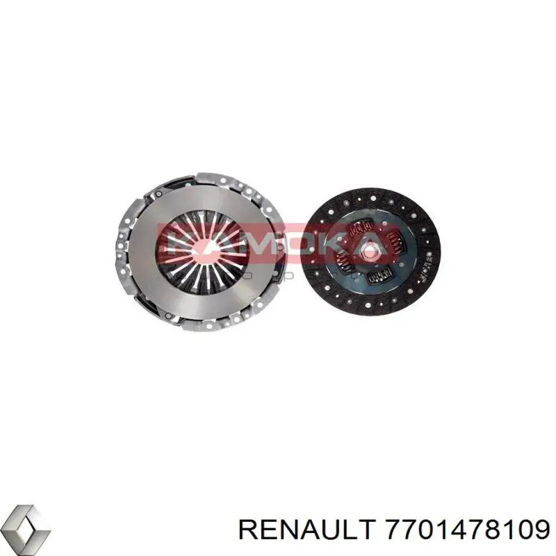 Комплект сцепления (3 части) Renault (RVI) 7701478109 цена, от 132.89 USD