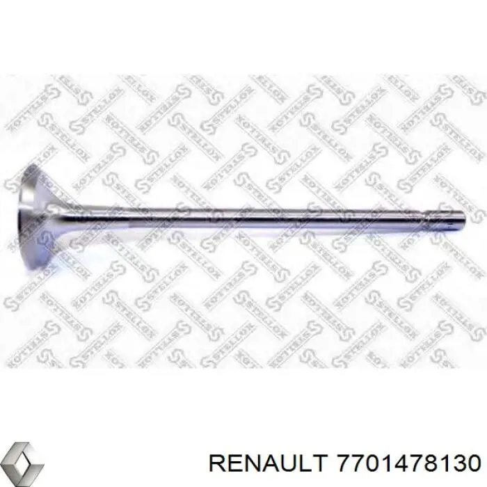 7701478130 Renault (RVI) válvula de escape
