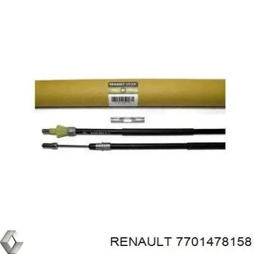 Задний трос ручника Renault (RVI) 7701478158 цена, от 48.41 USD