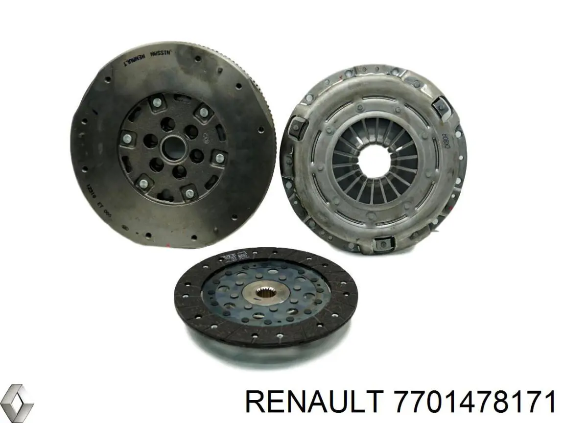 Сцепление 7701478171 Renault (RVI)