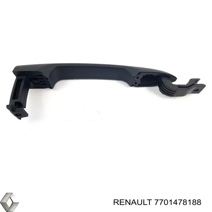 Ручка задней (распашной) двери, левая наружная Renault (RVI) 7701478188