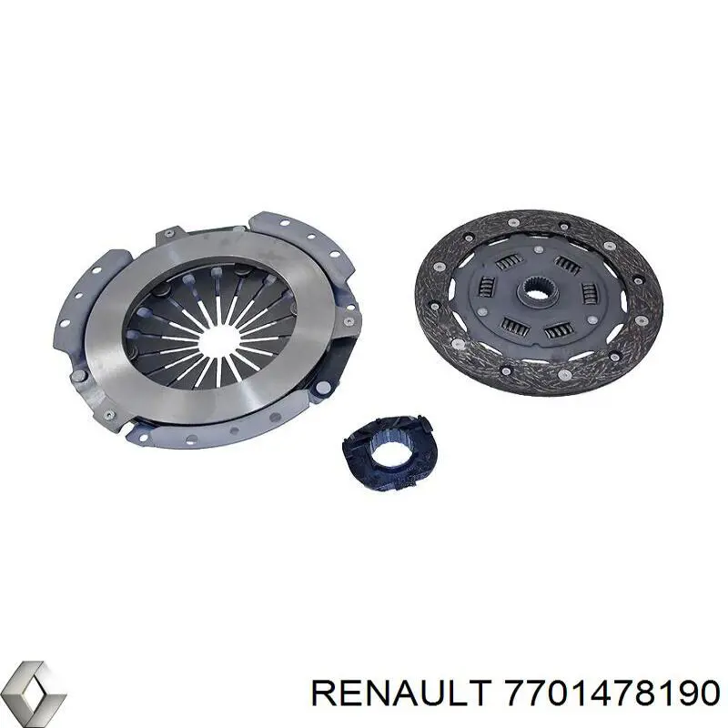 Сцепление 7701478190 Renault (RVI)