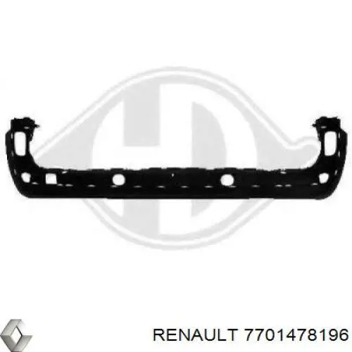 Купить 7701478196 Renault (RVI) Задний бампер