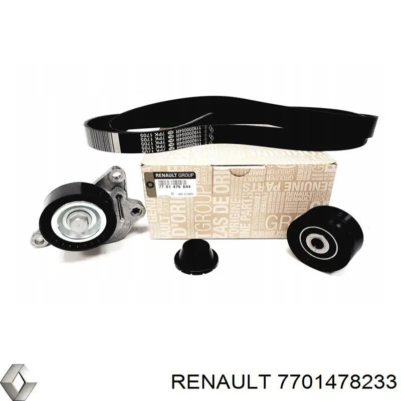 Ремень агрегатов приводной, комплект Renault (RVI) 7701478233 цена, от 105.18 USD