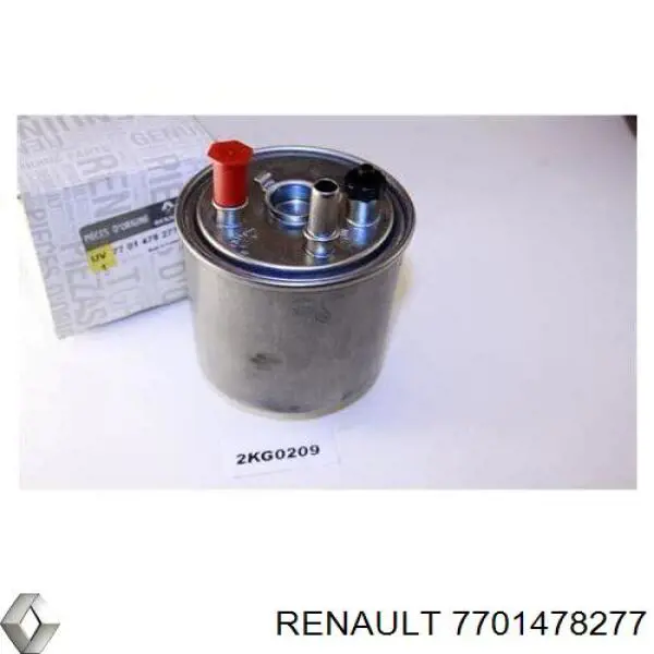 7701478277 Renault (RVI) filtro de combustível