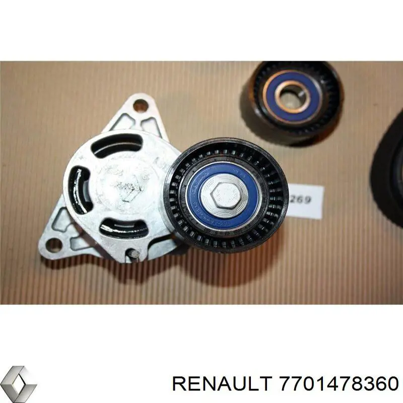 7701478360 Renault (RVI) correia dos conjuntos de transmissão, kit
