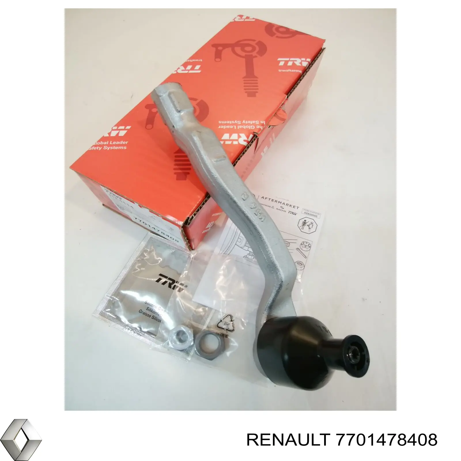 Рулевой наконечник 7701478408 Renault (RVI)