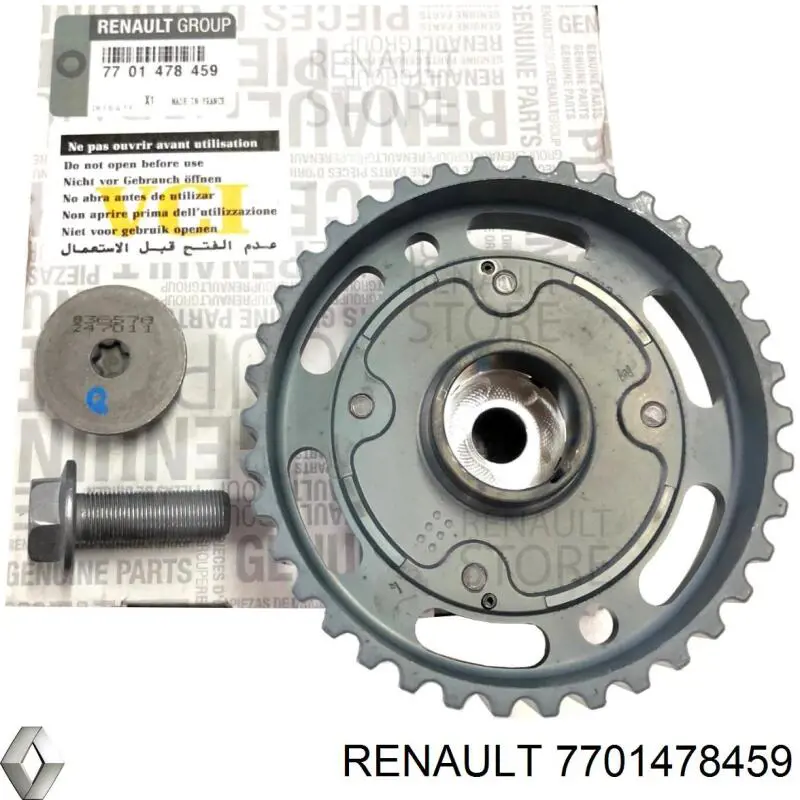 Звездочка-шестерня распредвала двигателя, впускного Renault (RVI) 7701478459 цена, от 113.97 USD