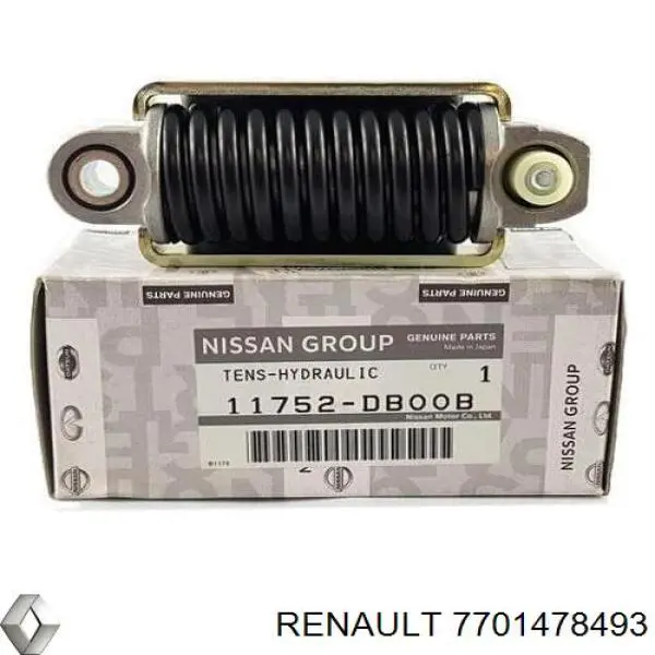 Ремень приводной 7701478493 Renault (RVI)