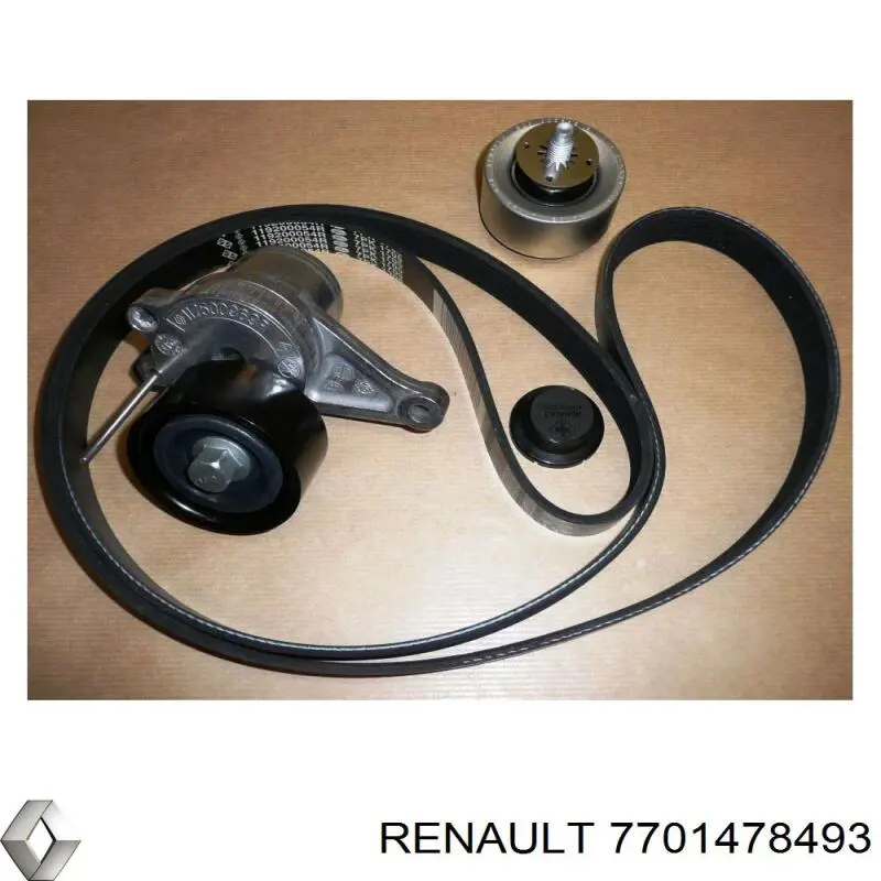 7701478493 Renault (RVI) ремень агрегатов приводной, комплект