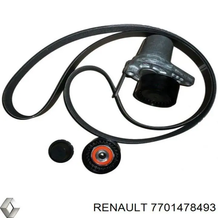 Купить 7701478493 Renault (RVI) Ремень приводной