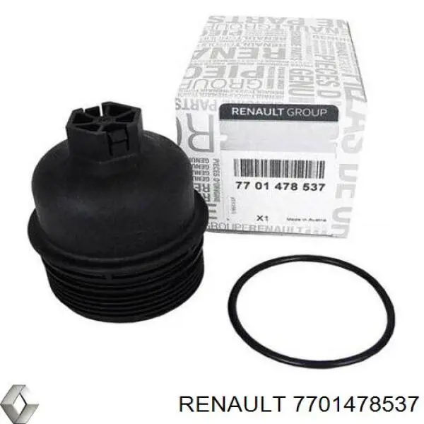 Крышка масляного фильтра Renault (RVI) 7701478537 цена, от 9.25 USD