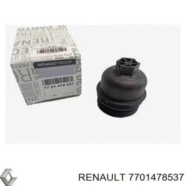 Купить 7701478537 Renault (RVI) Крышка масляного фильтра