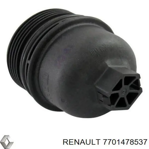 Крышка масляного фильтра 7701478537 Renault (RVI)