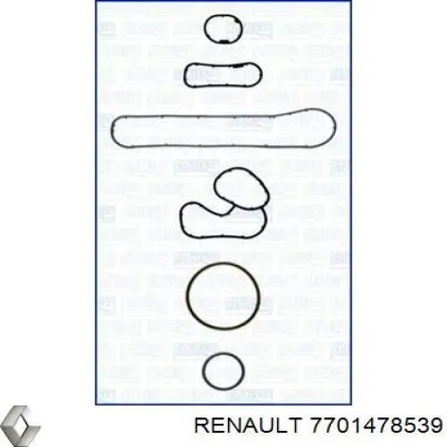 Прокладка радиатора масляного Renault (RVI) 7701478539 цена, от 20.23 USD