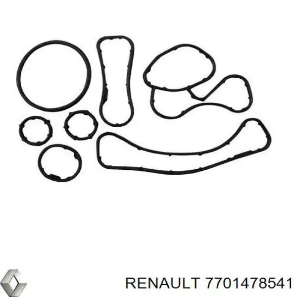 Прокладка адаптера масляного фильтра Renault (RVI) 7701478541