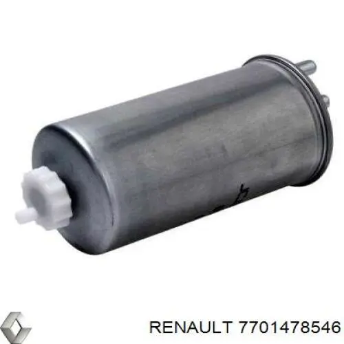 Фильтр тонкой очистки топлива Renault (RVI) 7701478546 цена, от 19.14 USD