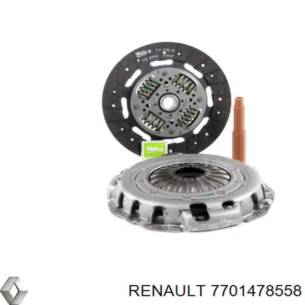 Сцепление 7701478558 Renault (RVI)