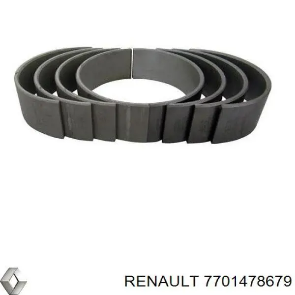7701478679 Renault (RVI) Комплект подшипников скольжения