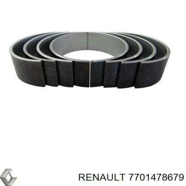 Шатунные вкладыши коленчатого вала Renault (RVI) 7701478679 цена, от 82.85 USD
