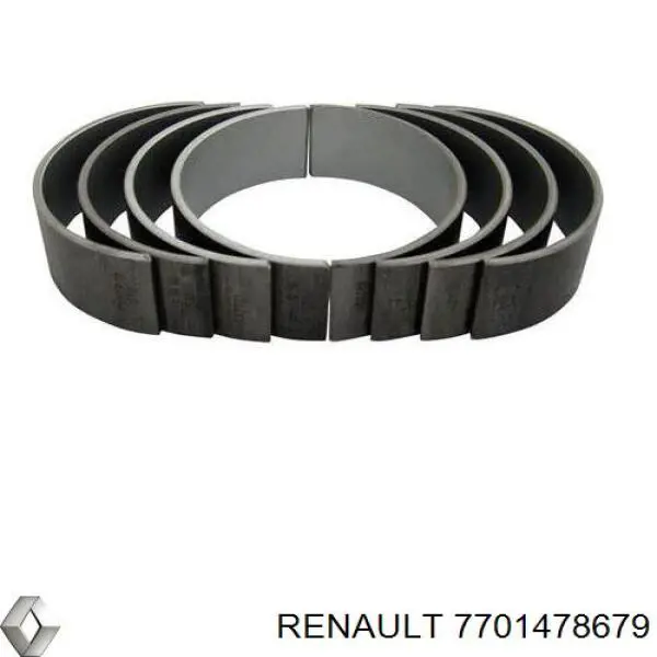 Купить 7701478679 Renault (RVI) Комплект шатунных вкладышей