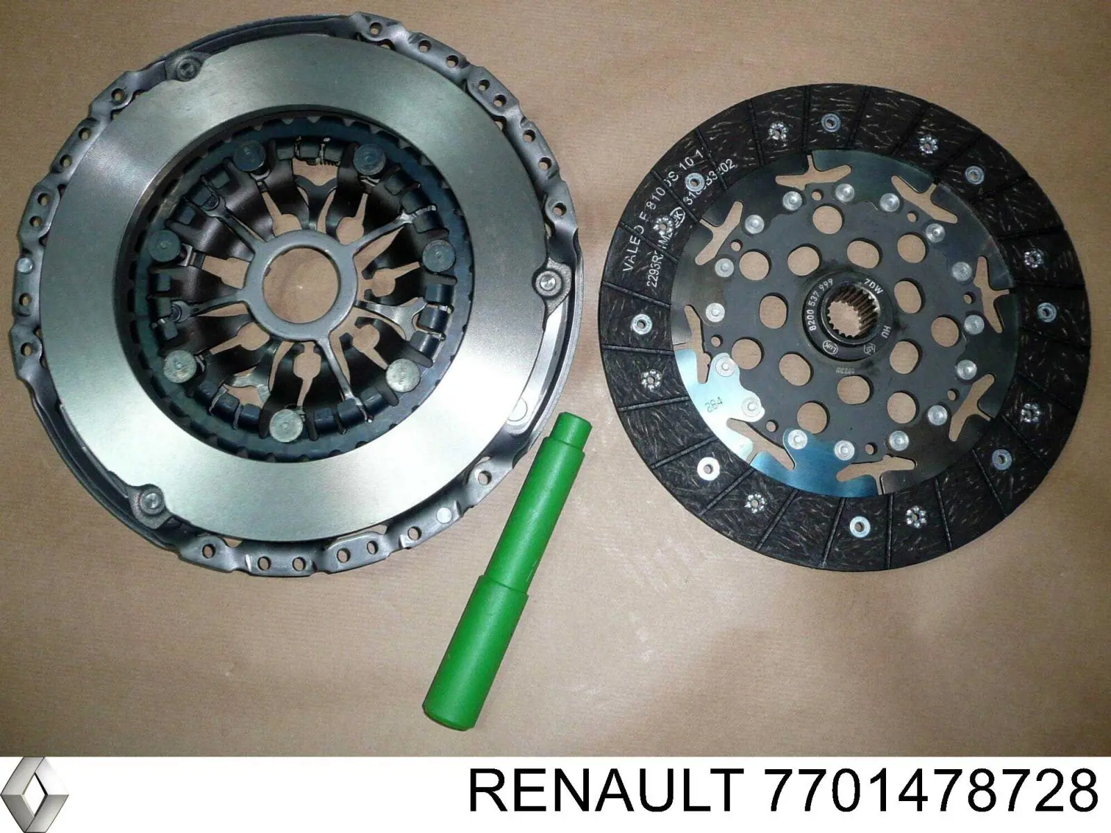 Комплект сцепления (3 части) Renault (RVI) 7701478728 цена, от 267.65 USD