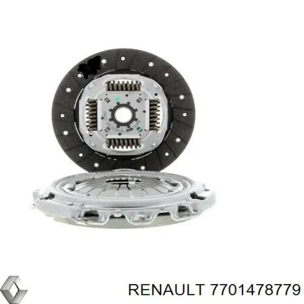 Комплект сцепления (3 части) Renault (RVI) 7701478779 цена, от 101.66 USD