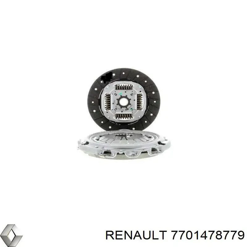 Купить 7701478779 Renault (RVI) Комплект сцепления (диск, корзина, подшипник)