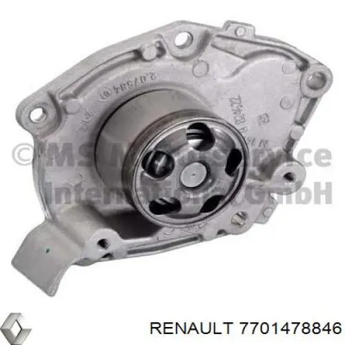 Помпа охлаждения Renault (RVI) 7701478846 цена, от 69.06 USD