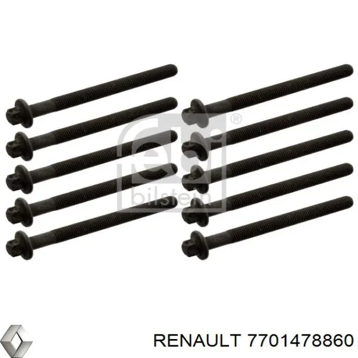 Болт головки блока цилиндров, ГБЦ Renault (RVI) 7701478860 цена, от 27.60 USD
