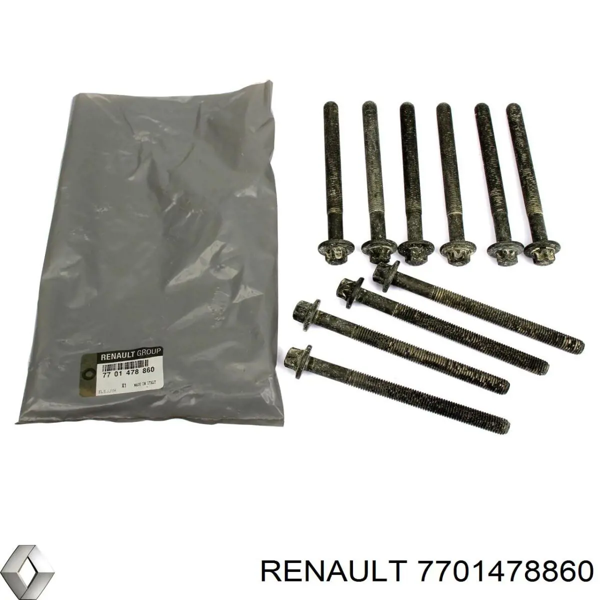 7701478860 Renault (RVI) parafuso de cabeça de motor (cbc)